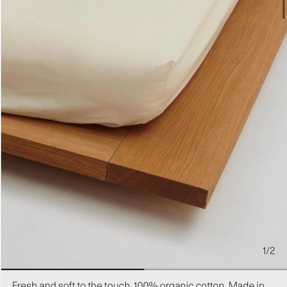 Luxury Cream Fitted Sheet